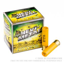 25 Rounds of 20ga Ammo by Hevi-Shot - 1 ounce #4 shot 25 Rounds of 20ga Ammo by Hevi-Shot - 1 ounce #4 shot