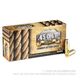 45 Long Colt - 200 gr LFP - American Cowboy - 500 Rounds