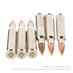 20 Rounds of 30-06 Springfield Ammo by Browning BXS Copper Expansion - 180gr Polymer Tipped