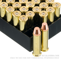 50 Rounds of .357 Mag Ammo by Fiocchi - 158gr CMJ