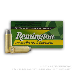 50 Rounds of .45 Long-Colt Ammo by Remington - 225gr MC