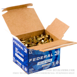3250 Rounds of .22 LR Ammo by Federal Champion - 36gr CPHP