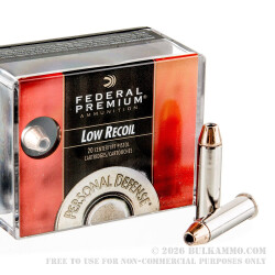 20 Rounds of .357 Mag Ammo by Federal - 130gr JHP