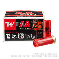 25 Rounds of 12ga Ammo by Winchester -  #7 1/2 shot