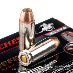 20 Rounds of 10mm Ammo by Winchester Defender - 180gr JHP