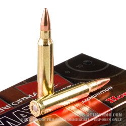 20 Rounds of 5.56x45 Ammo by Hornady Superformance Match - 75gr HPBT