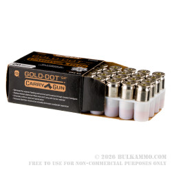 20 Rounds of .45 ACP +P Ammo by Speer Gold Dot G2 Carry Gun - 200gr JHP