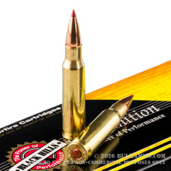 100 Rounds of .308 Win Ammo by Black Hills Gold - 150gr CX