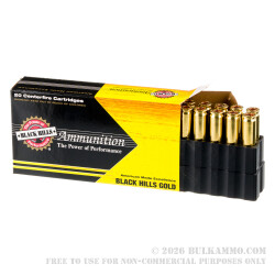 100 Rounds of .308 Win Ammo by Black Hills Gold - 150gr CX