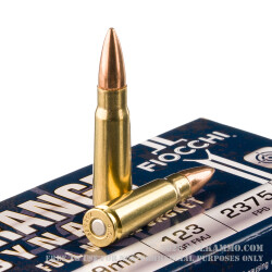 50 Rounds of 7.62x39 Ammo by Fiocchi - 123gr FMJ
