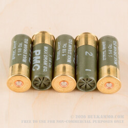 12 ga - 2-3/4" - 1 1/8 oz. - Steel #2 Shot - High Velocity Magnum Steel Load - PMC - 250 Rounds 12 ga - 2-3/4" - 1 1/8 oz. - Steel #2 Shot - High Velocity Magnum Steel Load - PMC - 250 Rounds