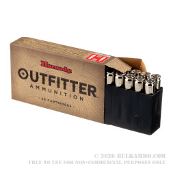 20 Rounds of .243 Win Ammo by Hornady Outfitter - 80gr CX