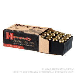 20 Rounds of .40 S&W Ammo by Hornady - 155gr JHP