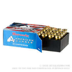 200 Rounds of .45 ACP Ammo by Hornady American Gunner - 185gr XTP JHP