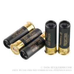 5 Rounds of 12ga Ammo by Federal Freight Train Copper - 300gr Sabot Slug 5 Rounds of 12ga Ammo by Federal Freight Train Copper - 300gr Sabot Slug