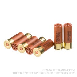 25 Rounds of 12ga Ammo by Hevi-Steel - 1-1/8 ounce #2 steel shot
