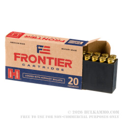 20 Rounds of 6.5 Grendel Ammo by Hornady Frontier - 123gr FMJ