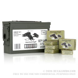 420 Rounds of 5.56x45 XM855 Ammo by Federal Packed in Military Ammo Can - 62gr FMJ