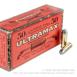 500 Rounds of .44 Mag Ammo by Ultramax - 240gr LFN