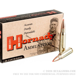 20 Rounds of .308 Win Ammo by Hornady - 150gr SST