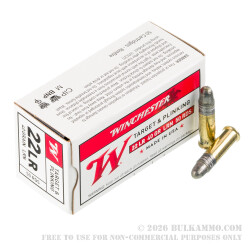 5000 Rounds of .22 LR Ammo by Winchester USA - 40gr LRN