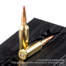 20 Rounds of .22 ARC Ammo by Hornady BLACK- 75gr ELD Match