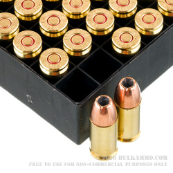 1000 Rounds of 9mm Ammo by PMC SFX - 124gr JHP 1000 Rounds of 9mm Ammo by PMC SFX - 124gr JHP