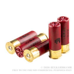 100 Rounds of 12ga Ammo by Federal Black - 00 Buck - 9 Pellet