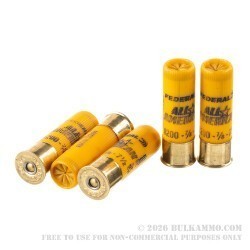 250 Rounds of 20ga Ammo by Federal All American - 7/8 ounce #7 1/2 shot