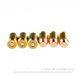 1000 Rounds of .40 S&W Ammo by Fiocchi - 165gr CMJ