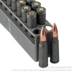 600 Rounds of 7.62x39 Ammo by MAXXTech Steel Series NFR - 123gr FMJ