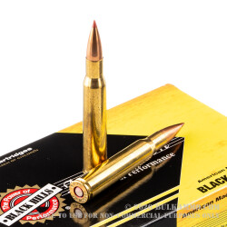 20 Rounds of 30-06 Springfield Ammo by Black Hills Gold - 168gr ELD Match