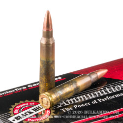 50 Rounds of 5.56x45 Ammo by Black Hills Ammunition - 50gr TSX