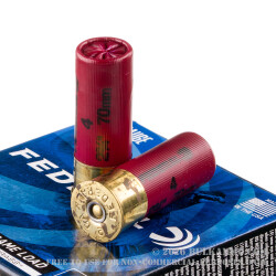 25 Rounds of 12ga Ammo by Federal - 1 1/4 ounce #4 shot