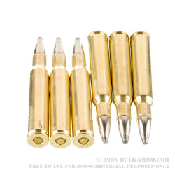 20 Rounds of 30-06 Springfield Ammo by Browning Silver Series - 180gr SP