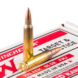 600 Rounds of .223 Ammo by Winchester USA - 55gr FMJ