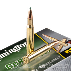 200 Rounds of 30-06 Springfield Ammo by Remington Core-Lokt Tipped - 165gr Polymer Tipped