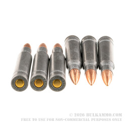 500 Rounds of 30-06 Springfield Ammo by Wolf - 145gr FMJ 500 Rounds of 30-06 Springfield Ammo by Wolf - 145gr FMJ
