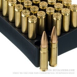 500 Rounds of .300 AAC Blackout Ammo by Veteran Ammo - 150gr FMJ