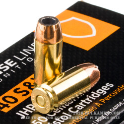 500  Rounds of .40 S&W Ammo by Prvi Partizan - 180gr JHP
