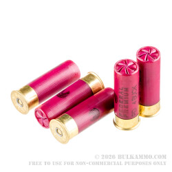 5 Rounds of 12ga Ammo by Federal Premium Personal Defense - #4 Buck - 34 Pellet