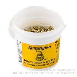 1600 Rounds of 9mm Ammo by Remington Don't Tread On Me - 115gr FMJ