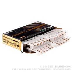 20 Rounds of .338 Lapua Mag Ammo by Federal Gold Medal - 300 gr HPBT