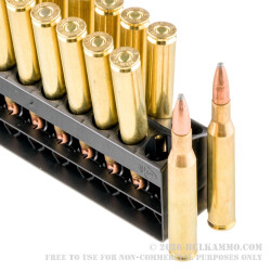 20 Rounds of .270 Win Ammo by Remington - 130gr PSP