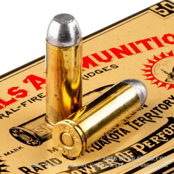 50 Rounds of .45 Long Colt Ammo by Black Hills Authentic Cowboy Action - 250gr RNFP