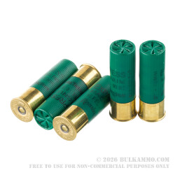 5 Rounds of 12ga Ammo by Remington -  00 Buck