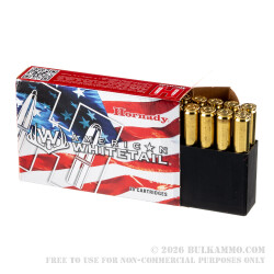 20 Rounds of 25-06 Remington Ammo by Hornady American Whitetail - 117gr InterLock