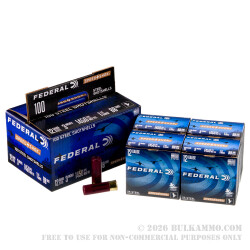 100 Rounds of 12ga Ammo by Federal Speed-Shok - 1 1/4 ounce BB steel shot