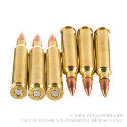 20 Rounds of .223 Ammo by Armscor - 62gr FMJBT