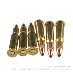 20 Rounds of 30-30 Win Ammo by Remington Core-Lokt Tipped Lever Gun - 150gr Polymer Tip